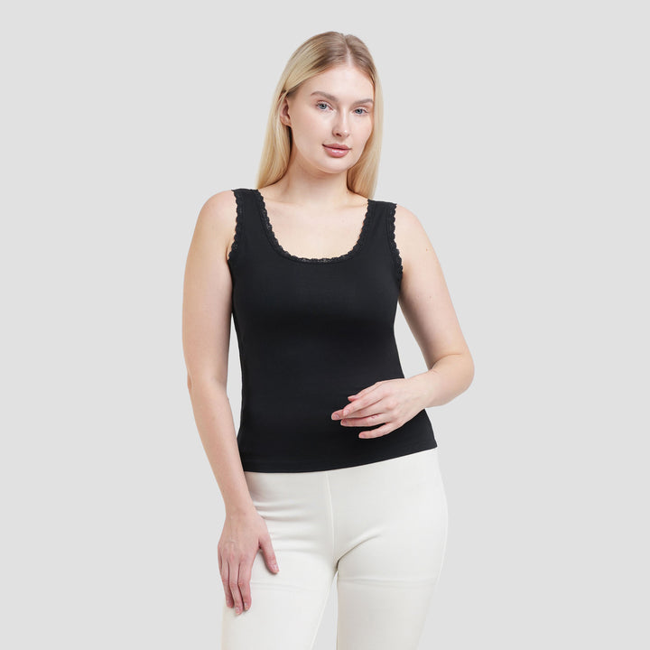 Nevada Lace Rayon Funtastic Singlet Wanita