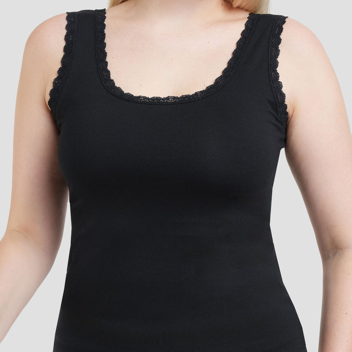 Nevada Lace Rayon Funtastic Singlet Wanita