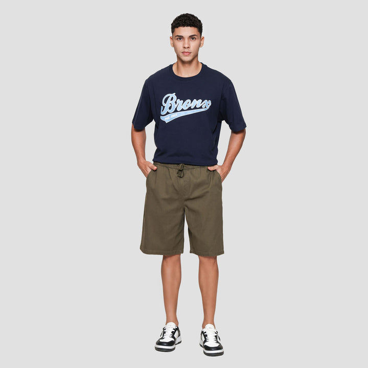 Nevada Woven Basic Big Twill Celana Pendek Pria