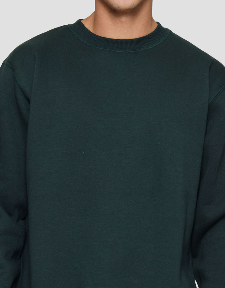 Nevada Basic Overlock Sweater Pria