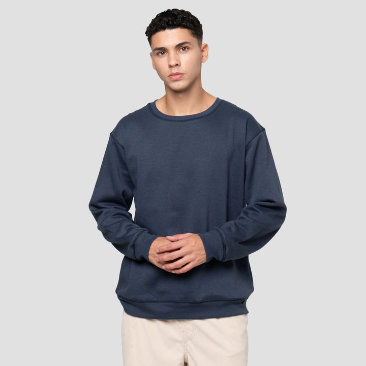 Nevada Basic Overlock Sweater Pria
