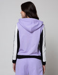 American Jeans Sweatshirt Team Talk Lilac