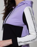 American Jeans Sweatshirt Team Talk Lilac