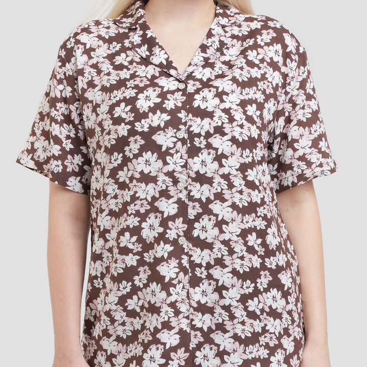 St. Yves Flower Setelan Piyama Wanita