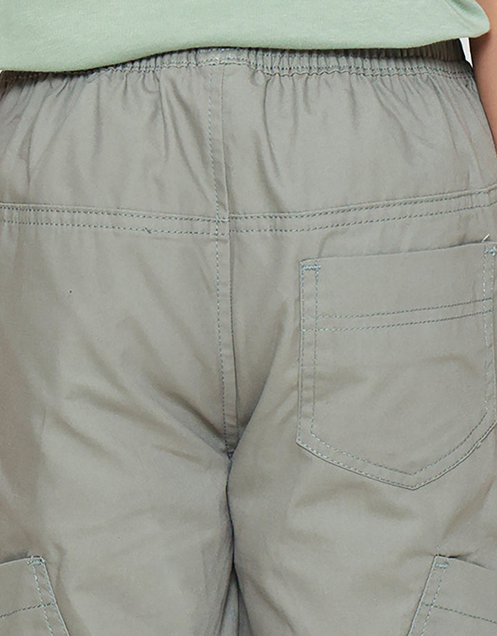 Little M Tempel Miring Celana Panjang Anak Laki-laki