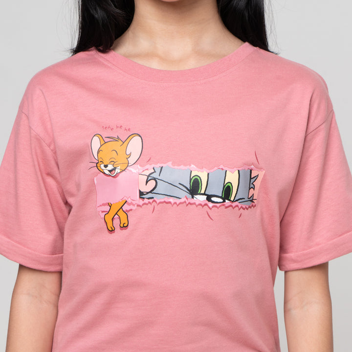 Character Tom N Jerry Kaos Anak Perempuan