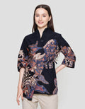 Arjuna Weda Daun Blouse Batik Wanita