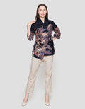Arjuna Weda Daun Blouse Batik Wanita