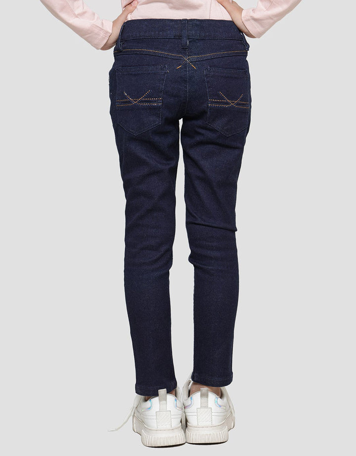 Cardinal Kids Girl Denim Long Pants for Girls