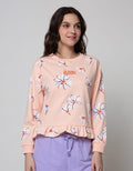 Nevada Sweatshirt Print Floral Bloom