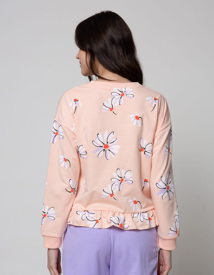 Nevada Sweatshirt Print Floral Bloom