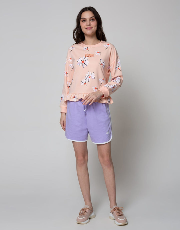 Nevada Sweatshirt Print Floral Bloom