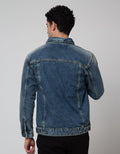 Lois Washed Denim Jaket Pria