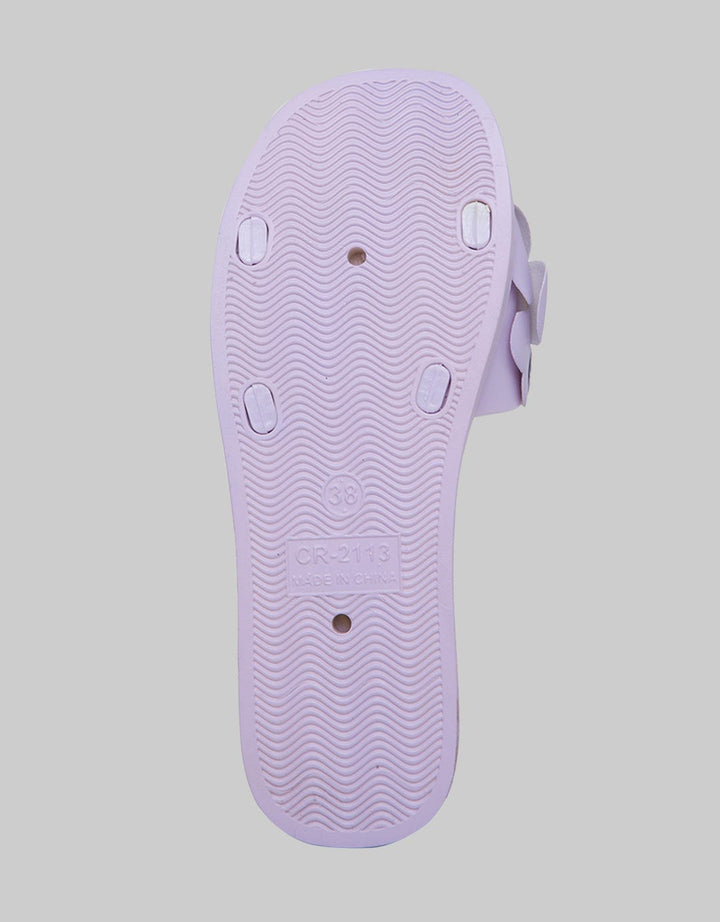 Fladeo Sandal Teplek Jelly Slide Flower Wanita