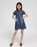 Cardinal Kids Girl Denim Dress Anak Perempuan