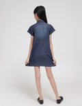 Cardinal Kids Girl Denim Dress Anak Perempuan