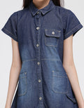 Cardinal Kids Girl Denim Dress Anak Perempuan