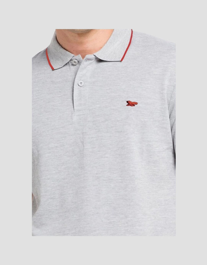 Walrus Contrast Stripe Polo Shirt 03 Men