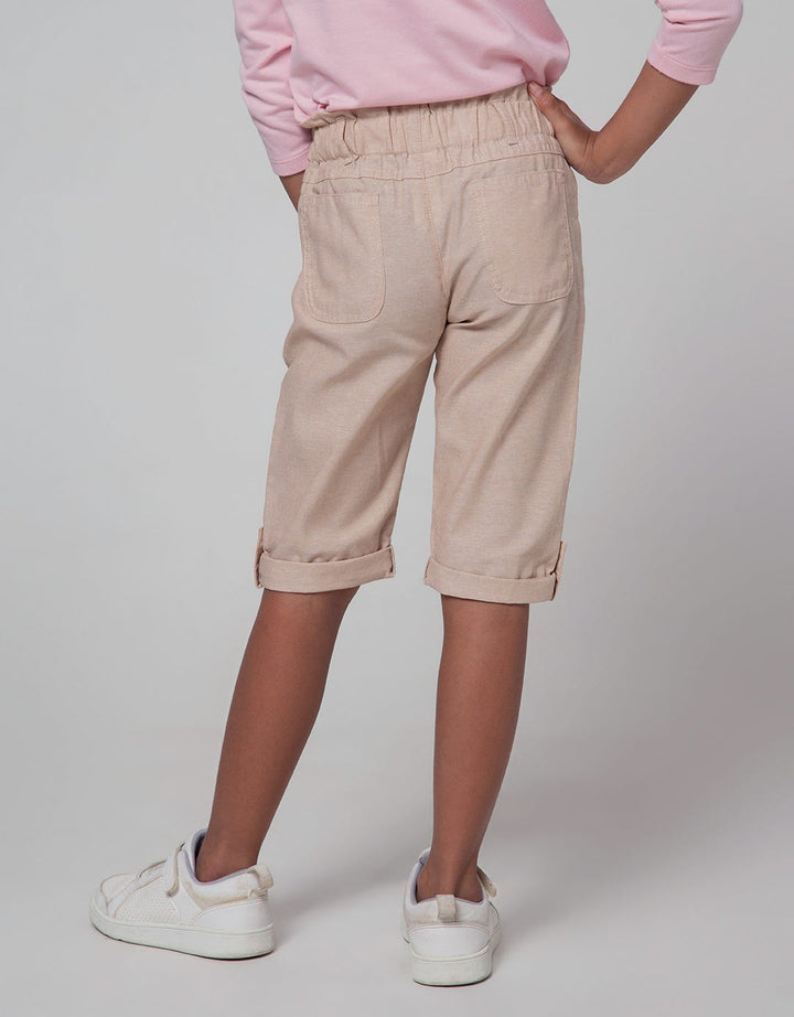 Little M Bermuda 2 Kancing Kantong Paperbag