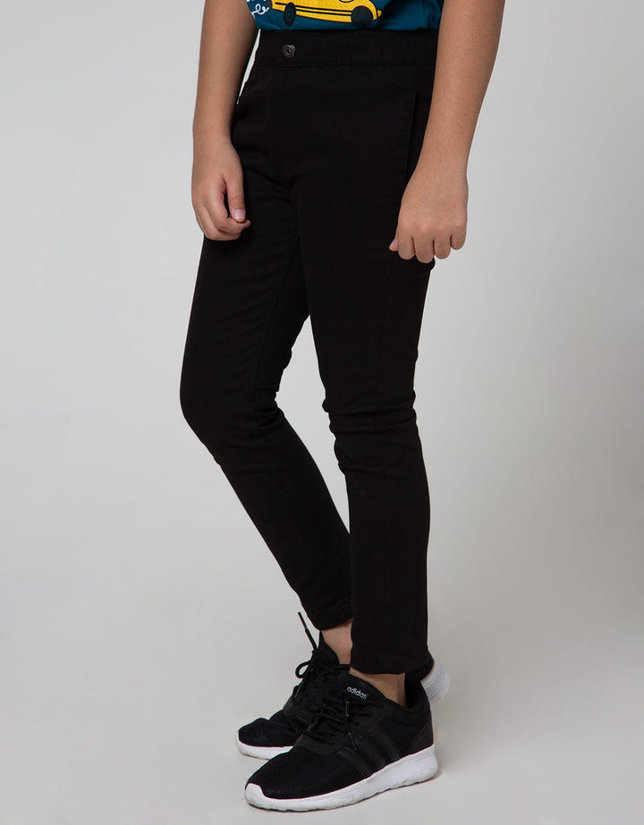 Little M Long Pants Woven Karet