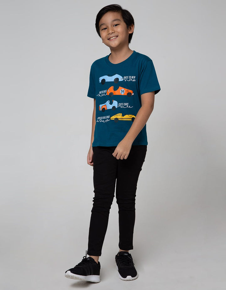 Little M Long Pants Woven Karet