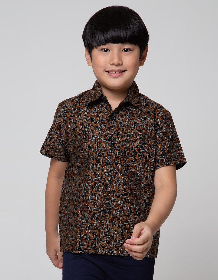 Arjuna Weda Kemeja Pendek Batik Pisang Bali Besar