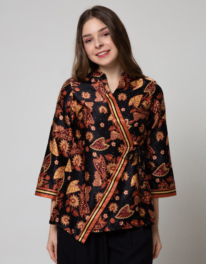 Adikusuma  Blouse Daun Keladi