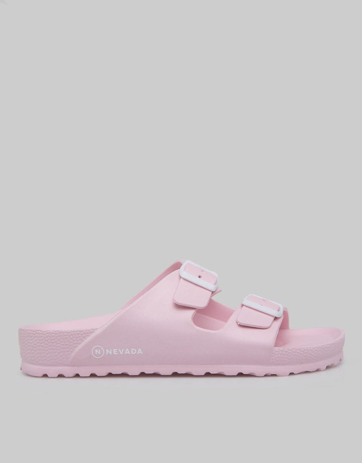 Nevada Phy002 Buckle Strap Slipper Sandal Wanita