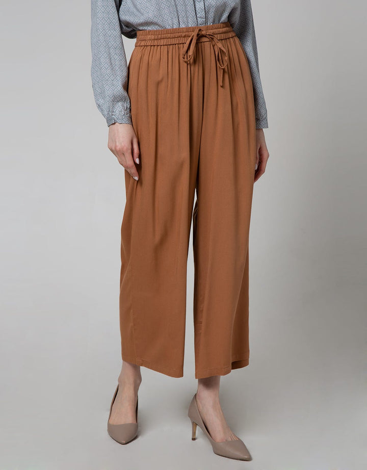 Annisa Long Pants Loose With Elastic Waist And Drawcord