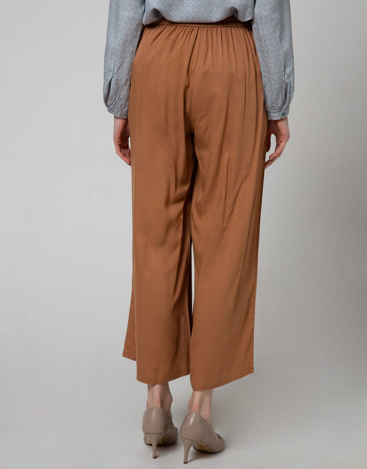 Annisa Long Pants Loose With Elastic Waist And Drawcord