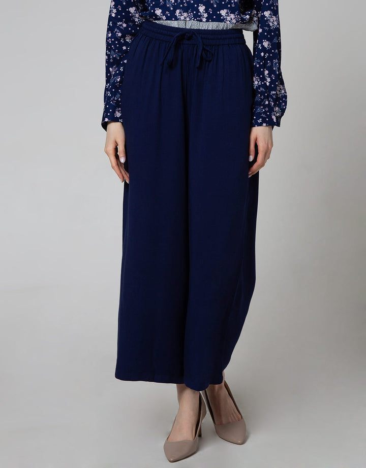 Annisa Long Pants Loose With Elastic Waist And Drawcord