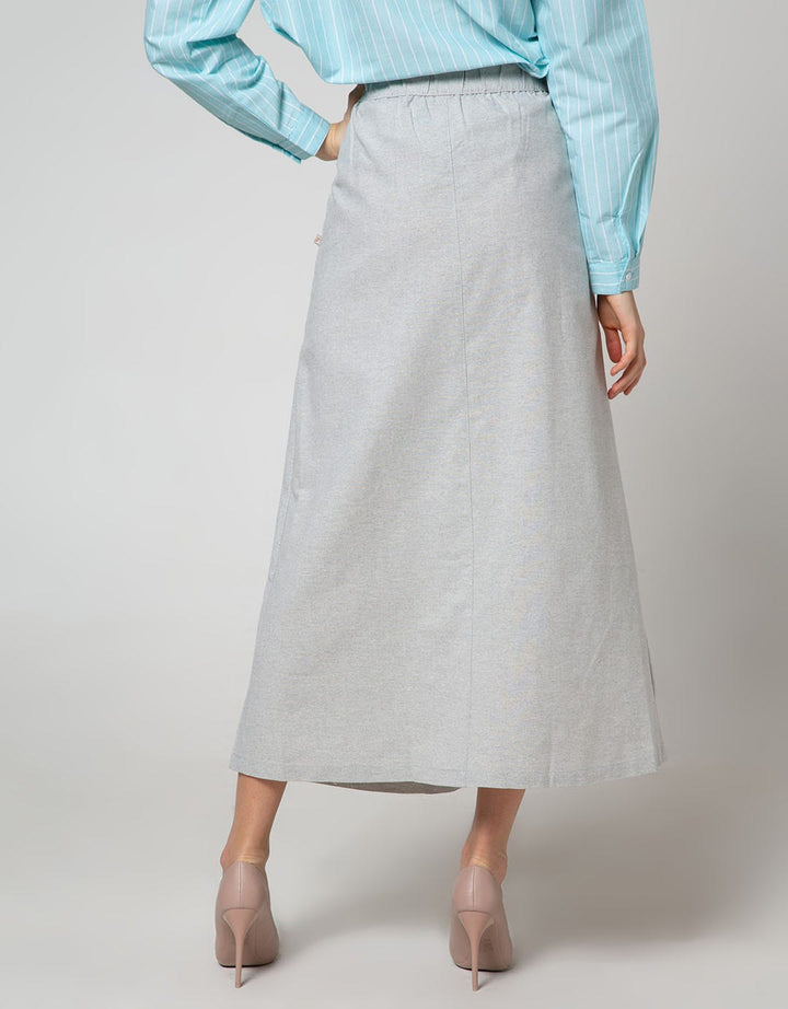 Triset Ladies Casual Double Side Button Skirt