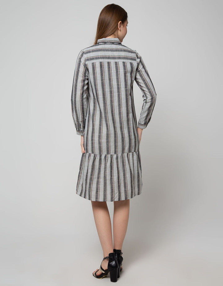 Triset Ladies Dresses Shirt Stripe