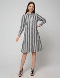 Triset Ladies Dresses Shirt Stripe