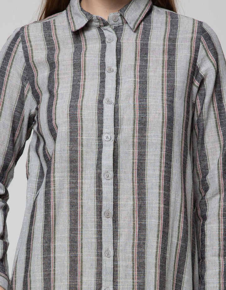 Triset Ladies Dresses Shirt Stripe