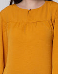 St. Yves Long Sleeve Blouse 7/8 Lyone Kancing Depan