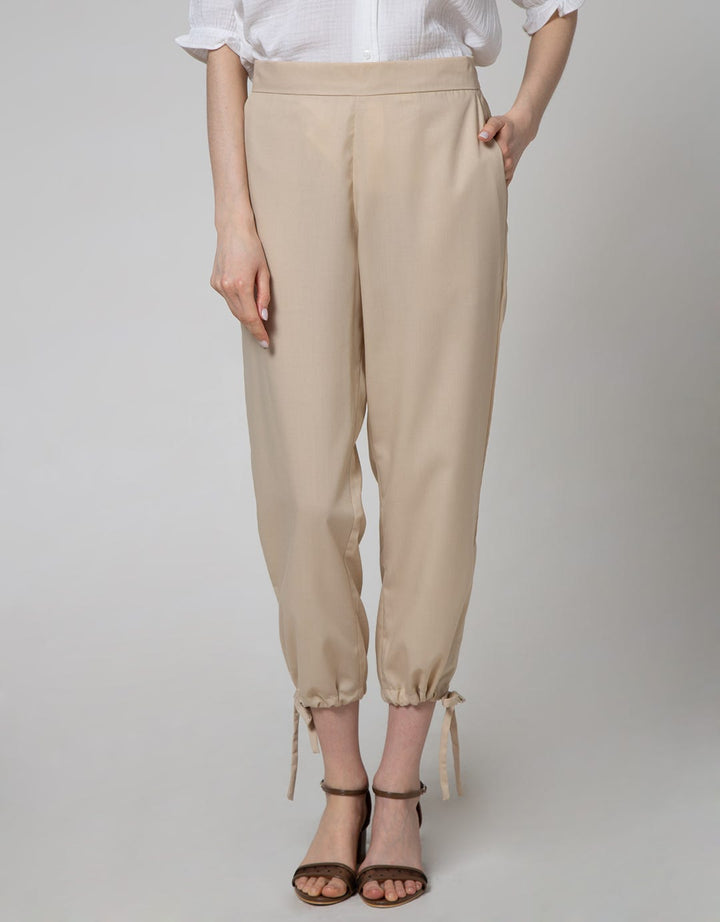 Connexion Long Pants With Tie Hem Toyobo