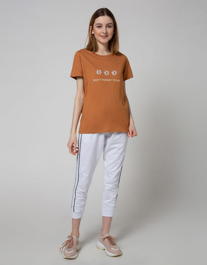 Nevada Short Sleeve T-Shirt Floral Dont Forget Today