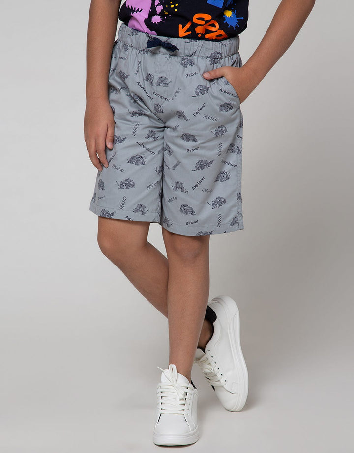 Little M Short Pants Woven Jeep