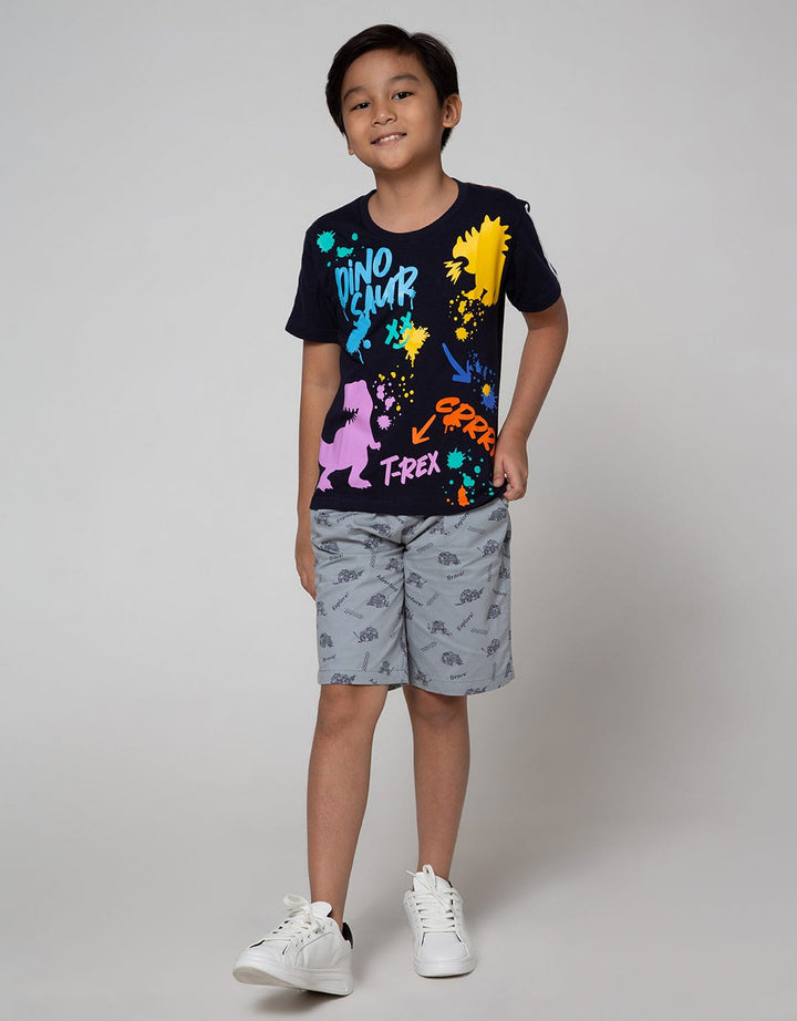 Little M Short Pants Woven Jeep