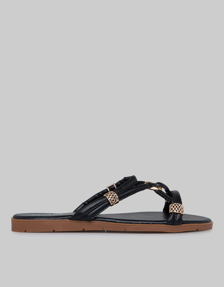 Nevada Slip On Woman Strap With Metal
