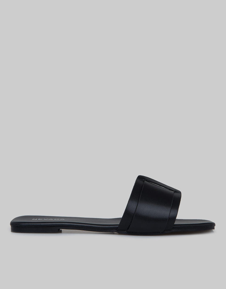 Nevada Slip On Woman Big Buckle Strap