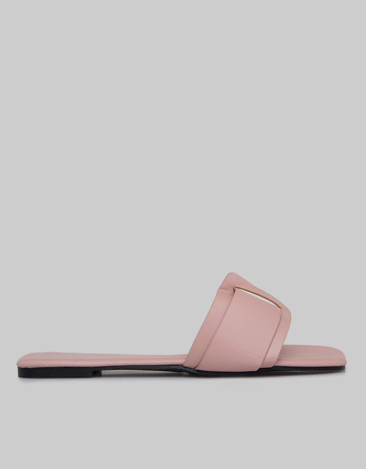 Nevada Slip On Woman Big Buckle Strap