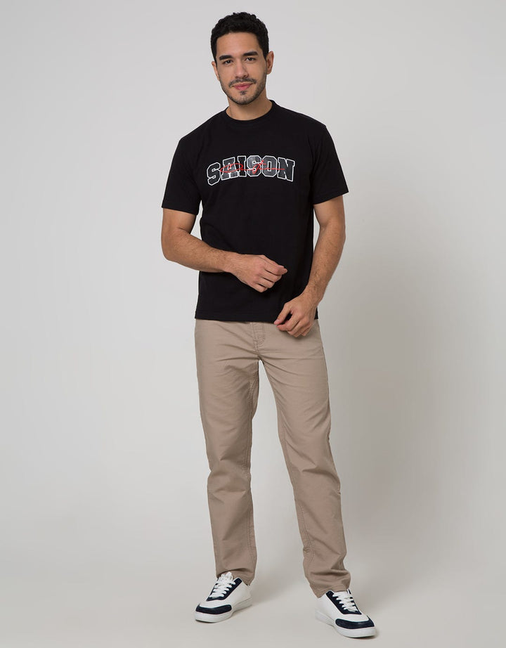 Larusso Saison Kaos Casual Pria