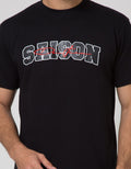 Larusso Saison Kaos Casual Pria