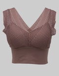 Cynthia Lisa Seamless Bra Knith With Lace