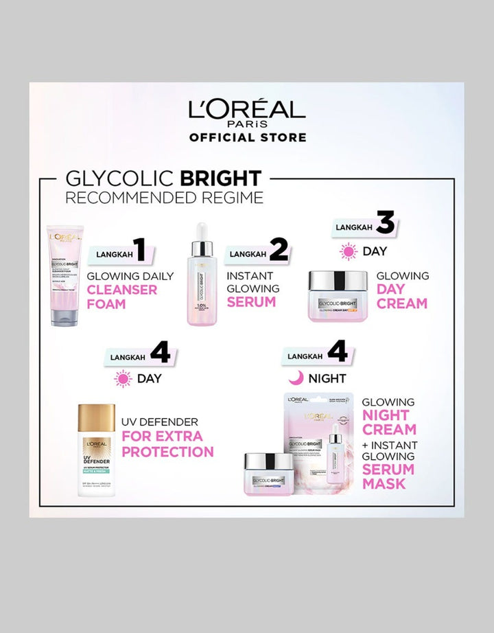 Glycolic Bright Instant Glowing Face Serum 30 ML