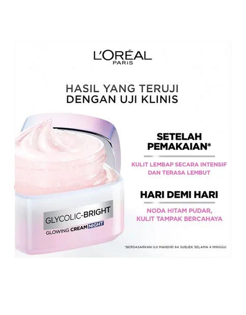 Glycolic Bright Glowing Night Cream 50 ML