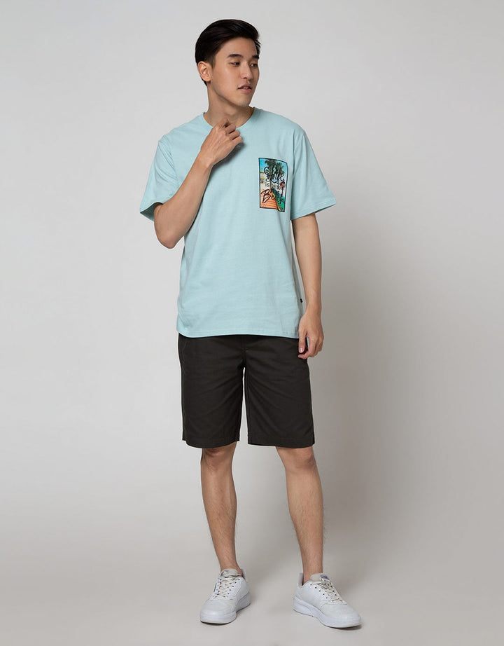 Nevada Short Sleeve T-Shirt Print Beach