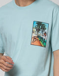 Nevada Short Sleeve T-Shirt Print Beach